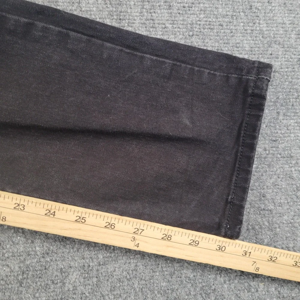 Levis 511 Jeans Mens (32x32 Label) Black Slim Fit Stretch‎ Denim Tapered Leg